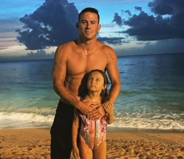 Channing Tatum with daughter